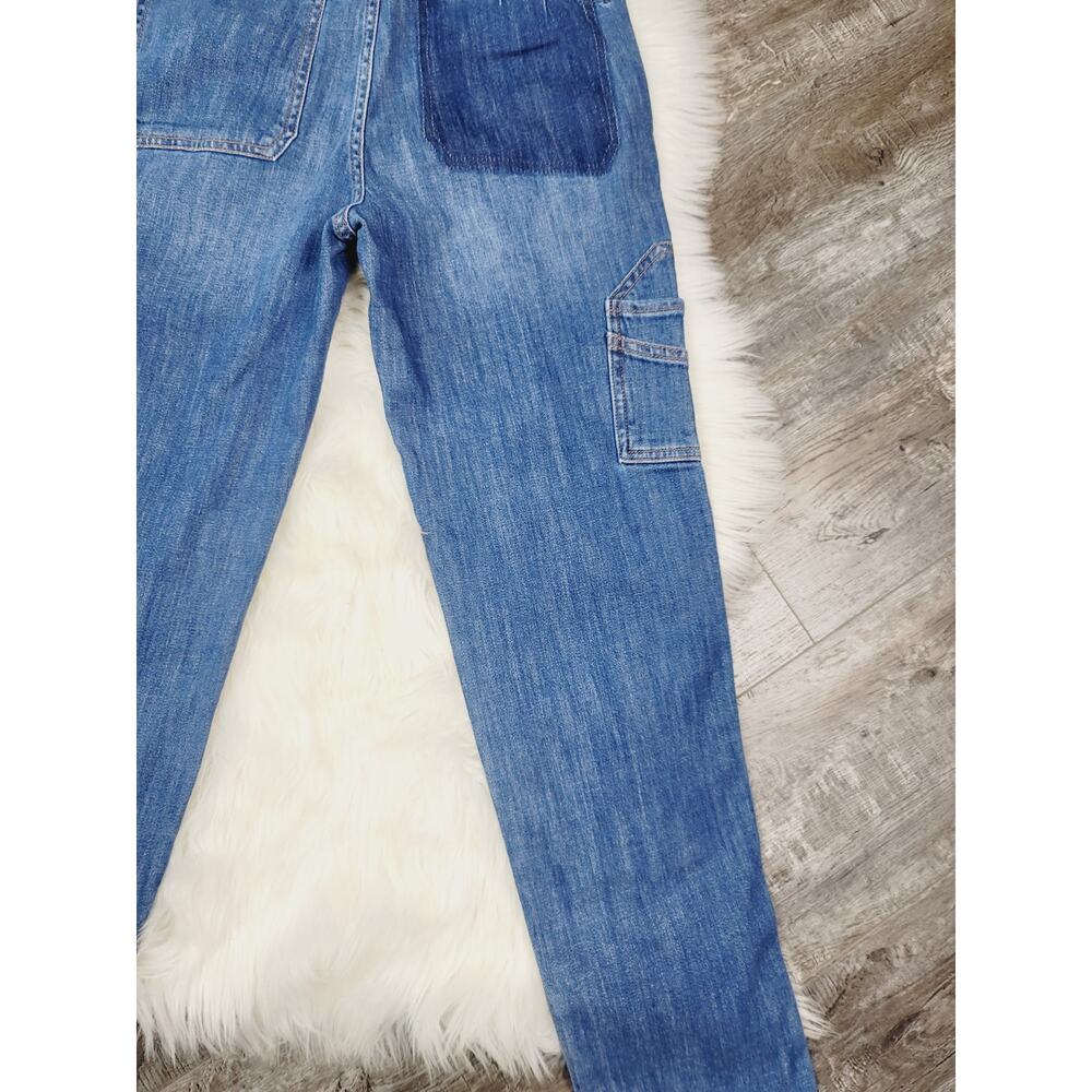 NEW Pilcro High-Rise Patchwork Slim Boyfriend Jea… - image 10